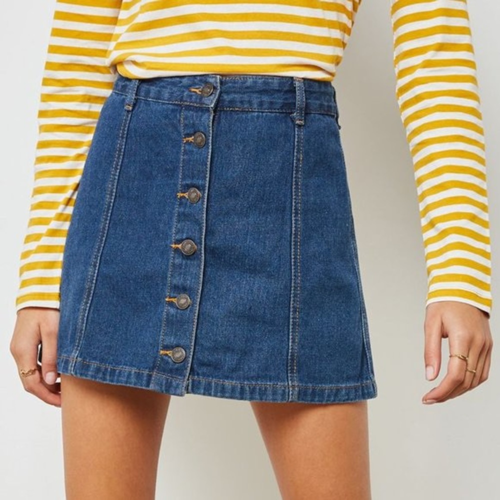 💕3 FOR $30 Forever21 Denim Mini Skirt